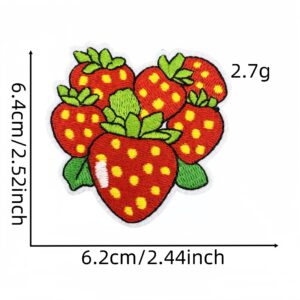 Strawberry cloth patch 13#