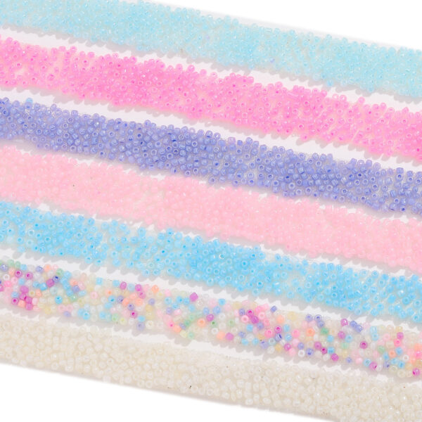 Wholesale Color 3mm double-sided adhesive hot melt adhesive 1.5cm wide rice bead diamond strip