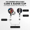 Wholesale Mobile Phone Hanging Chain Wrist Lanyard Key Pendant Telescopic Keychain Card Holder