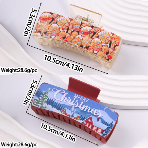 Wholesale Christmas Snowman Christmas Ball Decoration Hair Clip