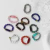 Wholesale Ethnic Style Round Natural Stone Beaded Rings 1 Piece