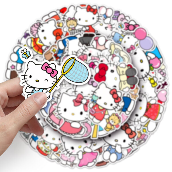 Wholesale 50 pcs Cat Graffiti Stickers Personalized Stickers OLY Exclusive