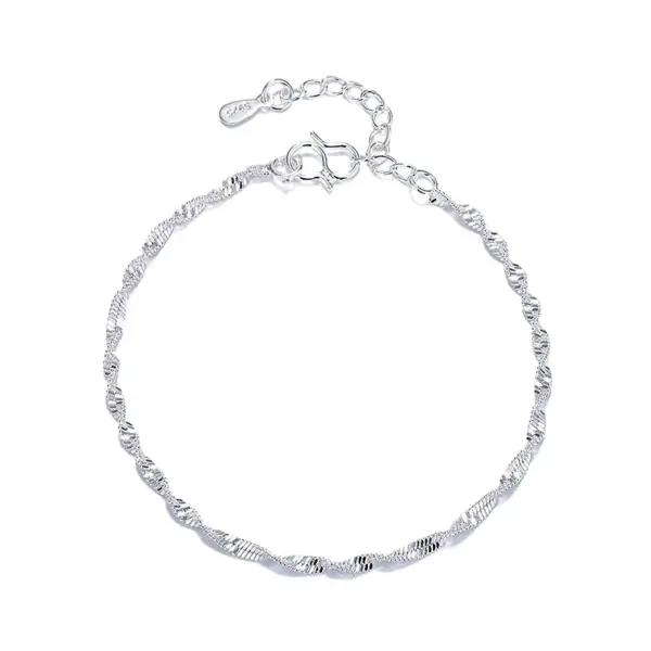 Wholesale Simple Style Geometric Heart Shape Copper Plating Bracelets 1 Piece