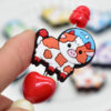 oly-ee03bdb7841eb6292b33da64c80b228b Wholesale Random 100pcs Cow and Yak Pen Beads PVC Beads