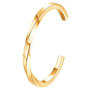 30 B-D-10 Twisted Bracelet / Gold