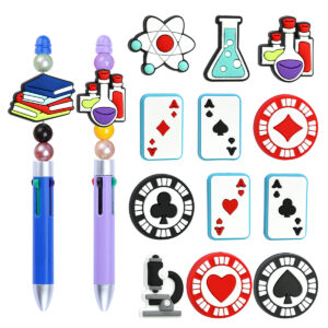 oly-ee1cfd1d3ec5a0d153a5429b8fb3579d Wholesale High-quality PVC soft rubber detachable DIY pen beads for science experiments.