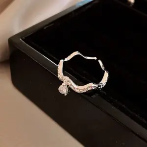 74# Ring-Silver Water Drop