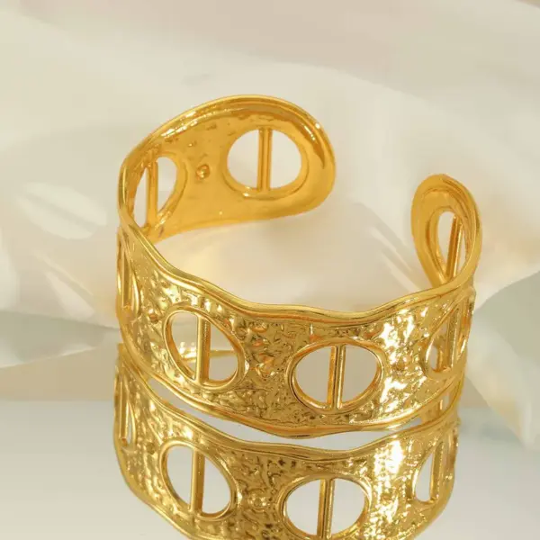 Elegant Handmade Romantic Leaf Flower Butterfly 304 Stainless Steel Bandana 18K Gold Plated Silk f Cord DIY Jewelry Aessories In Bulk