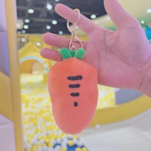 Double-sided carrot + Gold Buckle / 12cm