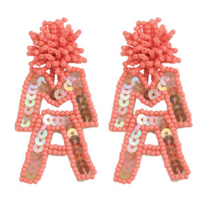 Style two: orange sequins