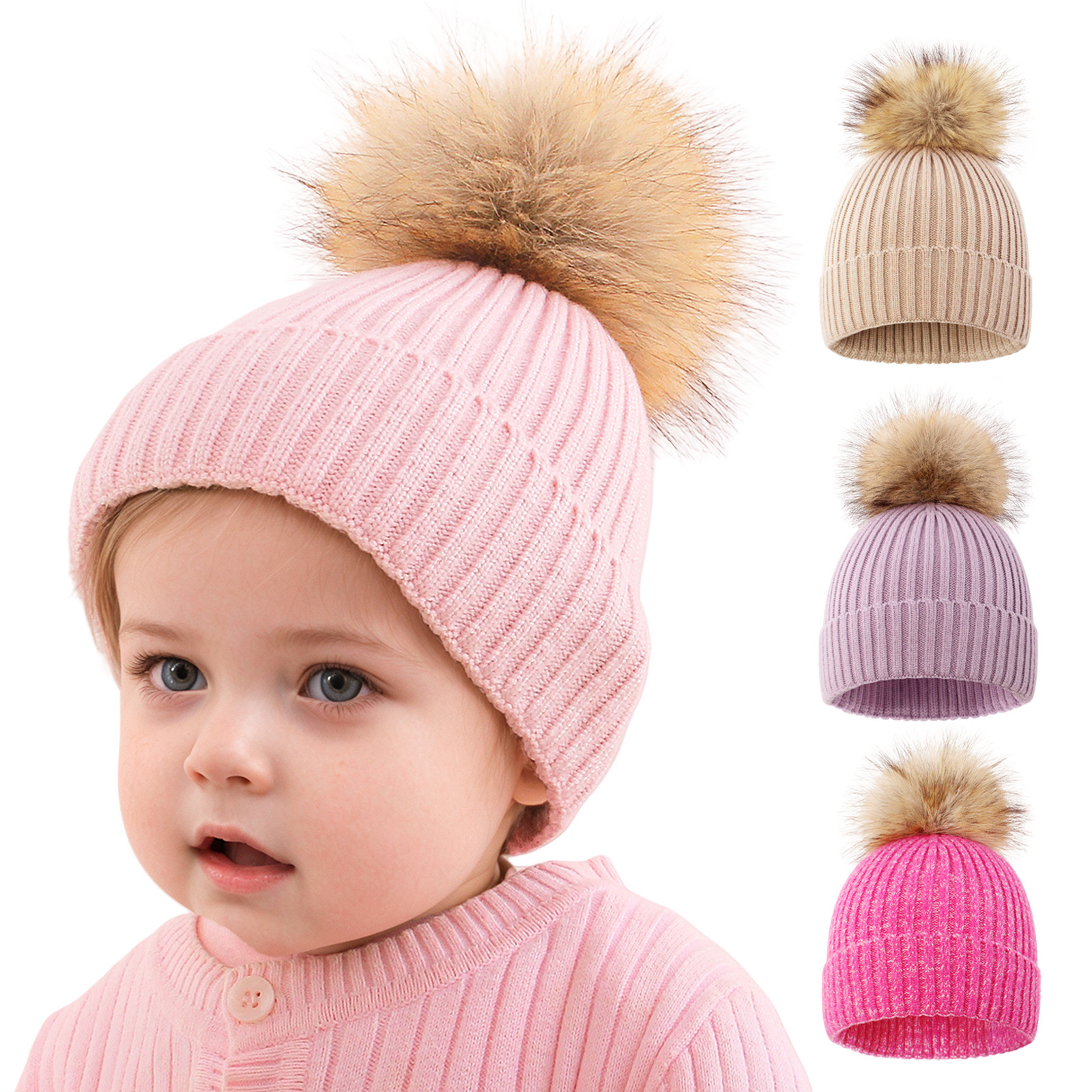 Wholesale Chilen's solid color pinstriped wool hat