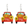 Wholesale Sparkling Autumn Thanksgiving Earrings