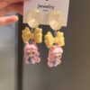 oly-ee6014ea8192b0d105887e884eeb0089 Wholesale Cartoon Big Mouth Chichila Bubu 925 Sier Needle Earrings