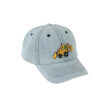 Wholesale Denim washed chilen's hat cartoon excavator embroidered peaked cap Spring and Autumn new boys and girls sunshade baseball cap