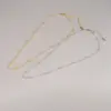 Wholesale Jewelry Simple Style Geometric 304 Stainless Steel Titanium Steel 18K Gold Plated Plating Necklace