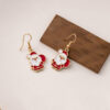 oly-ee83a24a0b4fade37af7af4631090f11 Wholesale Candy Cane Bell Elk Earrings