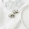 Wholesale 1 Pair Retro Geometric Plating Copper 24k Gold Plated Ear Studs