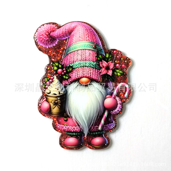 Wholesale Specializing in cross-border best-selling sequined acrylic DIY accessories and jewelry - Santa Claus series from Jingyi Innovation Factory