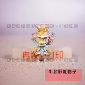 Rainbow hat (small style, height about 10cm )