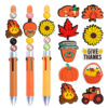 oly-eea29bed73b4f68e89bb384e50622ad1 Wholesale Thanksgiving-themed cartoon soft rubber beads
