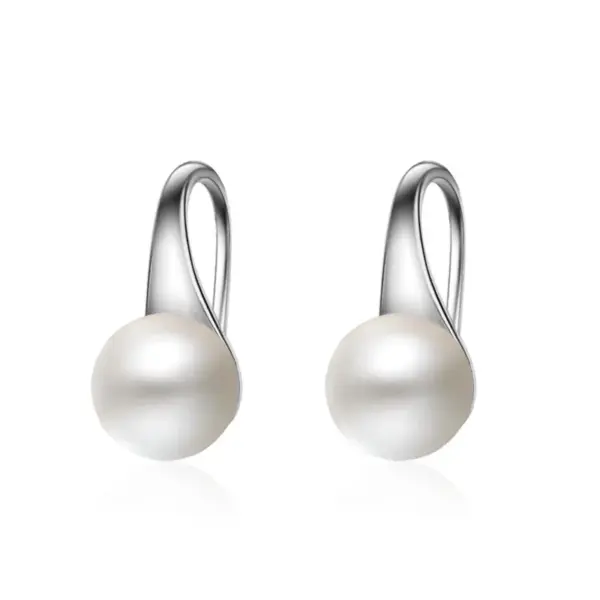 Wholesale 1 Pair 925 Sterling Silver Geometric Drop Earrings