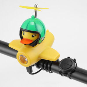 Airplane light with horn + watermelon helmet