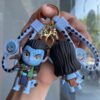 Wholesale Cross-border Cartoon Avatar Keychain Stereo Doll Bag Couple Pendant Car Key Chain Small Gift