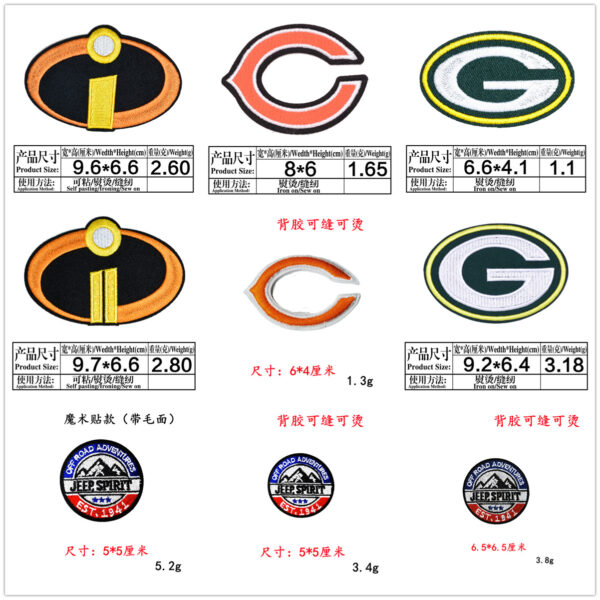 Wholesale Brand Badge Patch Sticker OLY Exclusive