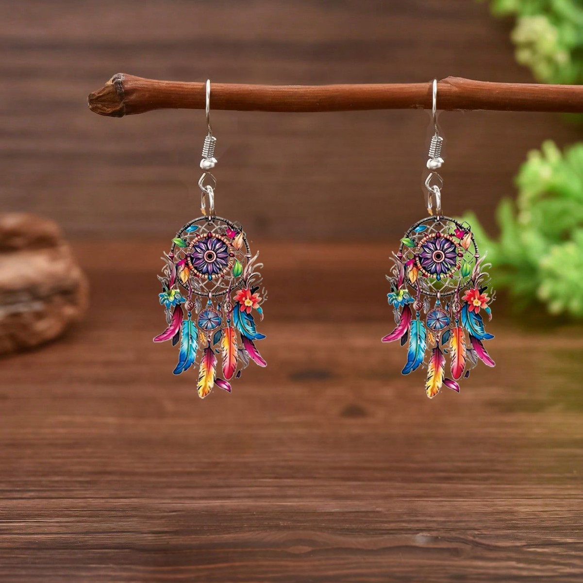 Wholesale eamcatcher Acrylic Earrings