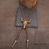 oly-ef236505a35376e4365d11fa6b2b628c Wholesale Cow Head Alloy Accessories Polo Tie Fashion Collar Necklace