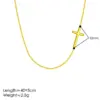 Wholesale Ion Plating (IP) 18K Gold Plated Cross 304 Stainless Steel Vintage Style Simple Style Waterproof Non Tarnish Bracelets Earrings Necklace