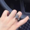 oly-ef2e2cca9548df1b1c39b7880d4af140 Wholesale Chiba King Skull Ring Thai Sier Blue Purple Zirconium Women's Trendy Light Luxury Niche Design Exquisite High-end Cold Style