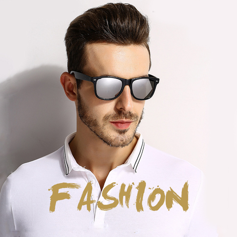 Wholesale European and American Classic Sunglasses larized Fashion Sunglasses Men's Classic Black Frame Retro Exrt Glasses Frame Wholesale Rb2140