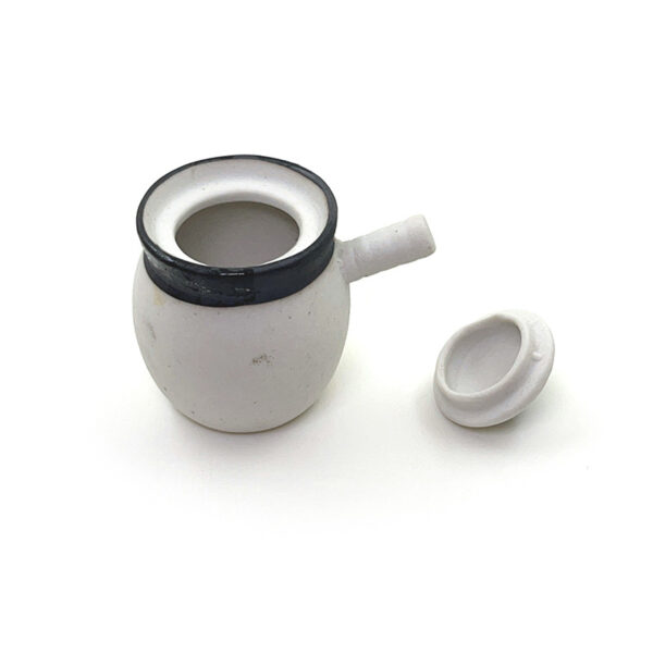 Wholesale 1:12 DIY Dollhouse Miniature Soup Pot Miniature Simulation Soup Pot Clay Pot Soup Pot