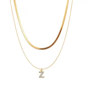 Z / Flat Chain 40cm Snake Chain 44cm Extension Chain 5cm Non-Detachable