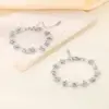 Ion Plating (IP) 18K Gold Plated Solid Color 304 Stainless Steel Vacation Simple Style Waterproof Non Tarnish 304 Stainless Steel Bracelets