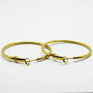 Gold 2.0 * 70mm / Hoop Earrings