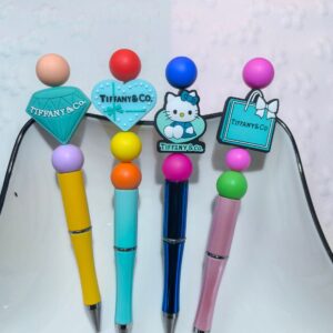 Wholesale Cross-Border Hot-Selling New Products, Imitation Big-Name Silicone Cartoon Beads, Beaded Beads, Factory Wholesale, Ready Stock