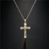 Wholesale Fashion Cross Copper Necklace In Bulk