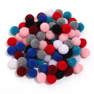 Randomly mixed colors / Outer diameter 8mm, hole 1mm
