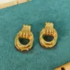 Wholesale Ion Plating (IP) 18K Gold Plated Real Gold Plated Geometric 304 Stainless Steel Casual Waterproof Non Tarnish Ear Studs