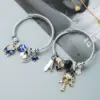 Fashion Geometric 304 Stainless Steel Alloy Sier Plated Artificial Gemstones In Bulk