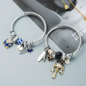 Fashion Geometric 304 Stainless Steel Alloy Sier Plated Artificial Gemstones In Bulk