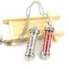 Retro Ing Bottle Crystal Plating Pendant Necklace 1 Piece
