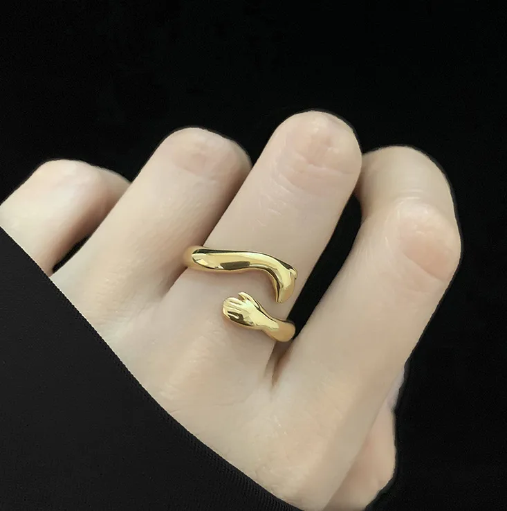Wholesale Jewelry Fashion Heart 304 Stainless Steel Titanium Steel Shell 18K Gold Plated Vacuum Plating PVD Coated Plating Inlay