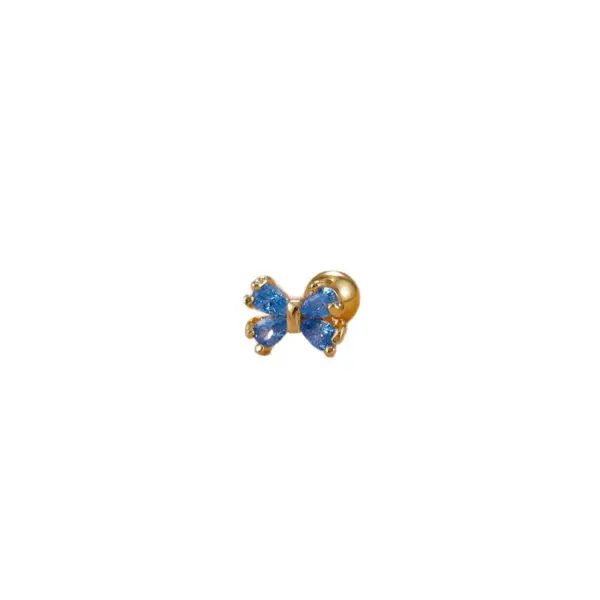 Wholesale 1 Piece Elegant Modern Style Flower Snake Butterfly 304 Stainless Steel Ear Studs