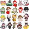 Wholesale Cute doll embroidered fabric patch OLY Exclusive