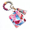 oly-ef9e0a4e762f661a338295424699d310 Wholesale Style Silicone Bead Bracelet Card Case pu Tassel Women Wallet Keychain Food Grade Silicone Bead Bracelet