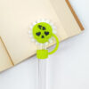 Wholesale New 10mm food-grade silicone straw cap, dustproof Halloween straw stopper, Stanley accessory straw cover