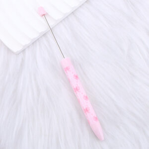 1.0mm bullet-shaped black / 16-Pink bow pattern